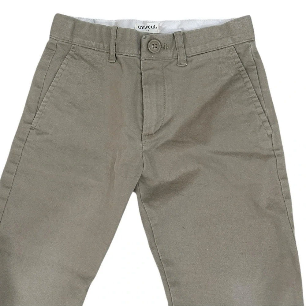 Crewcuts pair of Casual Tan cords & khaki cotton Pants size 5(boys)